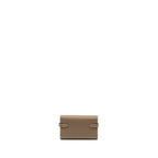 HERMES KELLY COMPACT WALLET EPSOM ETOUPE GHW