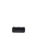 CHANEL MINI RECTANGULAR FLAP BAG LAMBSKIN BLACK SHW (MICROCHIP)