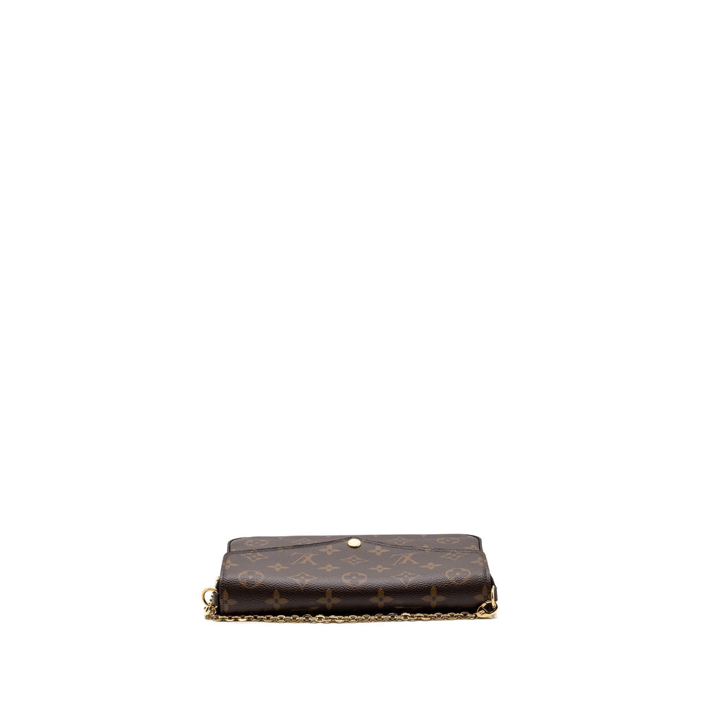 LOUIS VUITTON FELICIE POCHETTE MONOGRAM CANVAS GHW