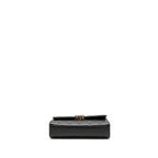 CHANEL 23P TOP HANDLE MINI FLAP BAG CAVIAR BLACK LGHW (MCROCHIP)