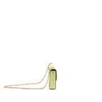 Hermes Mini Verrou Ostrich R9 Jaune Bourgeon GHW