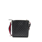 GUCCI MESSENGER BAG GG SUPREME CANVAS BLACK/ MULTICOLOUR SHW