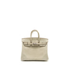 Hermes Birkin 25 Crocodile Porosus Beton SHW