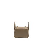 Hermes Mini Lindy II Clemence Etoupe GHW