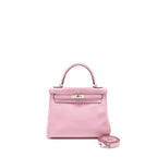 Hermes Kelly 25 Swift x9 Mauve Sylvestre SHW