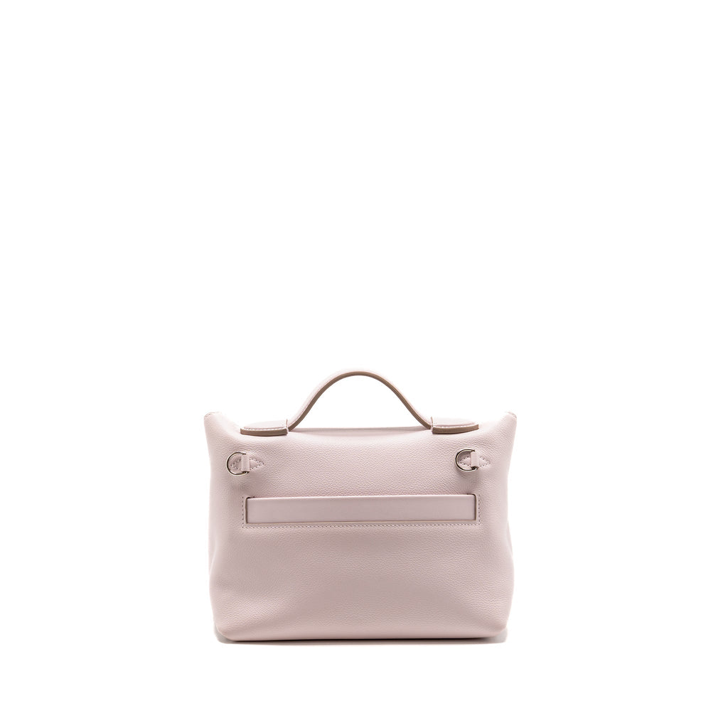 Hermes Mini 24/24 2424-21 evercolor/ swift mauve pale / sesame SHW