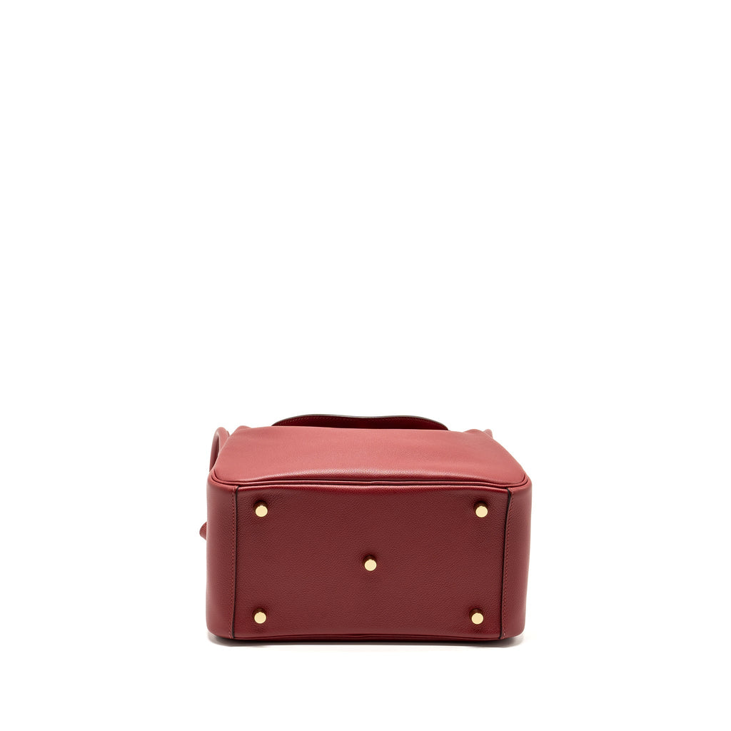 Hermes Lindy 26 Evercolor Rouge Grenat GHW
