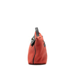 Hermes 24/24-29 Bag Clemence/ Swift Rouge Pivoine/Noir SHW