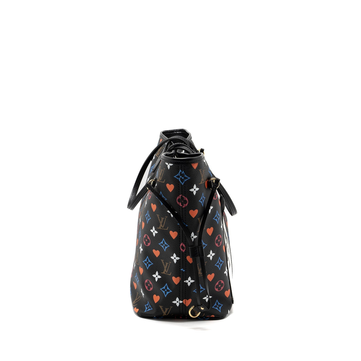 LOUIS VUITTON GAME ON NEVERFULL MM LIMITED EDITION MONOGRAM MULTICOLOURED CANVAS GHW