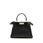 FENDI MEDIUM PEEKABOO BAG CALFSKIN BLACK SHW