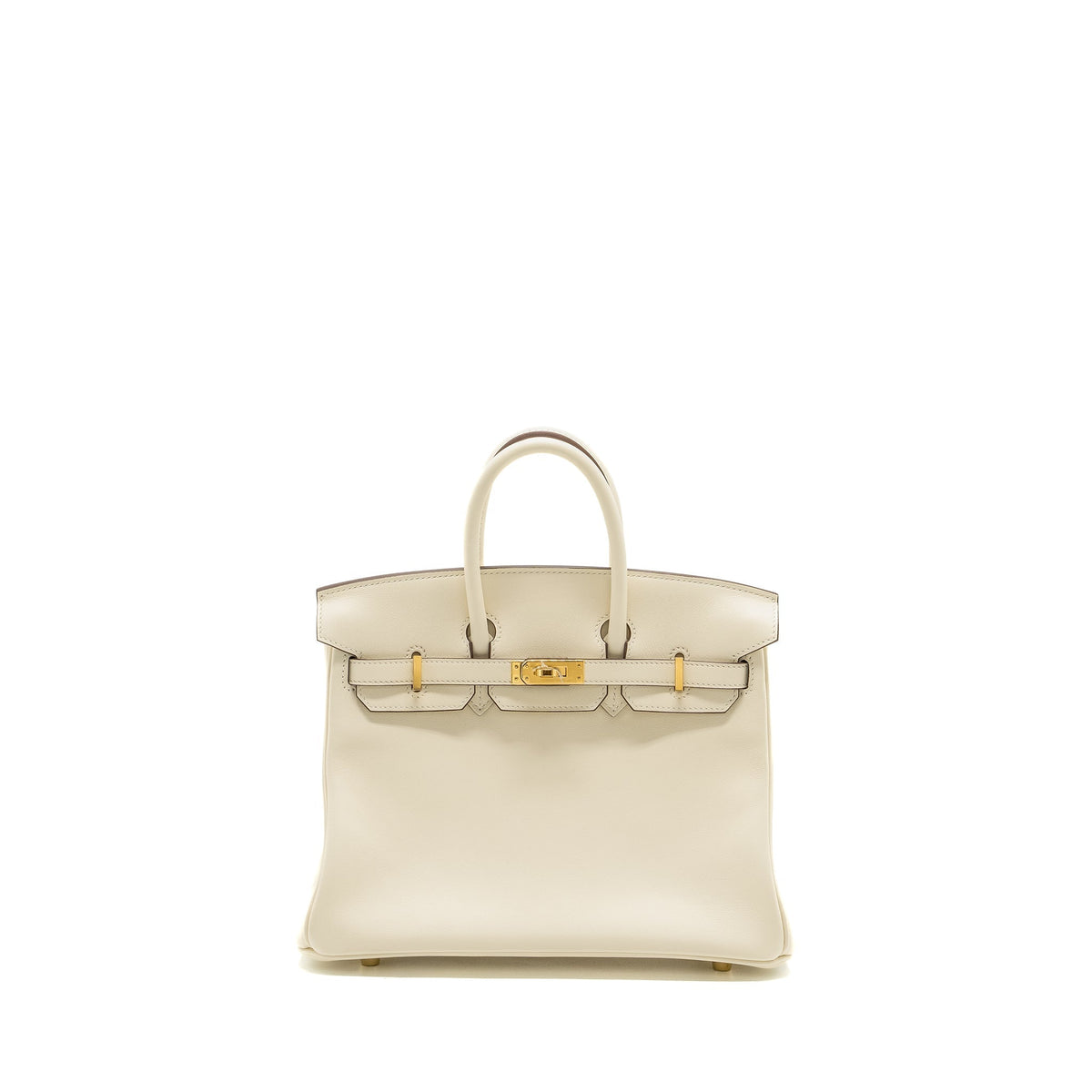 Hermes Birkin 25 Nata Swift GHW