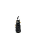 DIOR SMALL MY ABC LADY DIOR LAMBSKIN BLACK GHW
