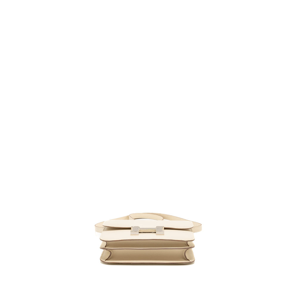 Hermes Mini Constance Epsom Craie SHW