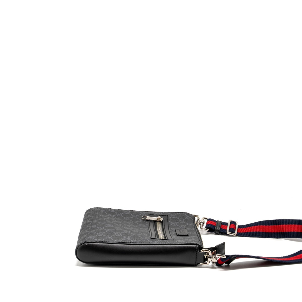 GUCCI MESSENGER BAG GG SUPREME CANVAS BLACK/ MULTICOLOUR SHW