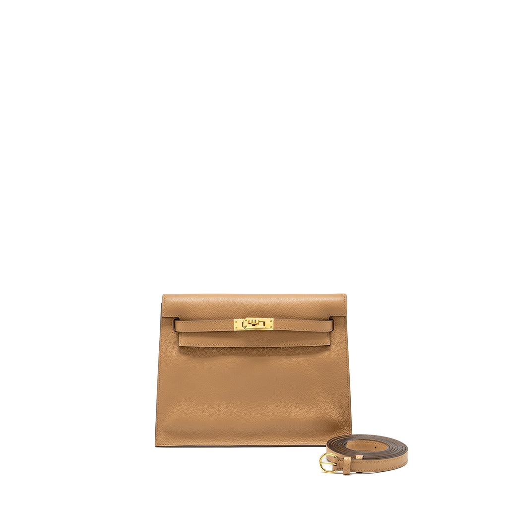 Hermes Kelly Danse Evercolor Chai GHW