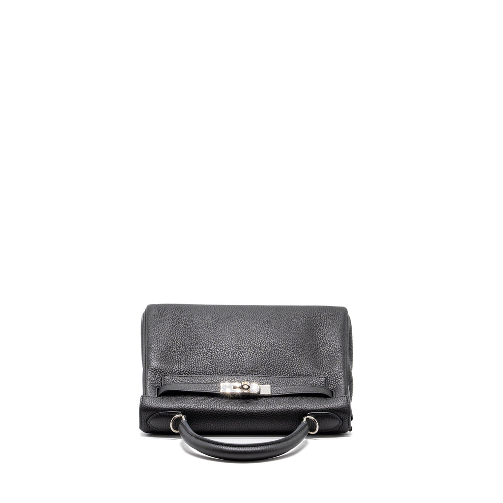 Hermes kelly 28 clemence plomb SHW