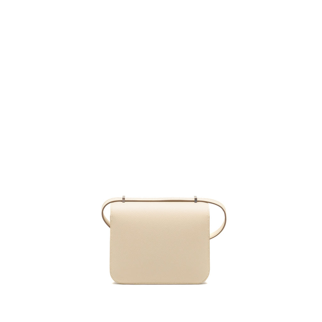 Hermes Mini Constance Epsom Craie SHW