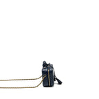 CHANEL MINI FILIGREE CAMERA BAG CAVIAR DARK BLUE GHW