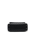 CHANEL LARGE COCO HANDLE CAVIAR BLACK RUTHENIUM HARDWARE