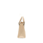 LOUIS VUITTON ONTHEGO PM MONOGRAM EMPREINTE LEATHER CREME GHW