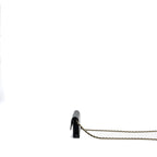 CHANEL MINI FLAP CARD HOLDER WITH RIBBON CHAIN LAMBSKIN BLACK LGHW