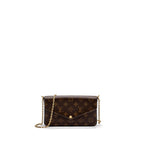 LOUIS VUITTON FELICIE POCHETTE MONOGRAM CANVAS GHW