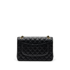 CHANEL JUMBO CLASSIC DOUBLE FLAP BAG CAVIAR BLACK GHW
