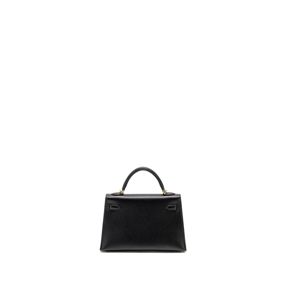 Hermes Mini Kelly II Epsom Black GHW