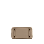 Hermes Birkin 25 togo gris tourterelle GHW