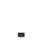 CHANEL CLASSIC FLAP CARD HOLDER CAVIAR BLACK GHW (MICROCHIP)
