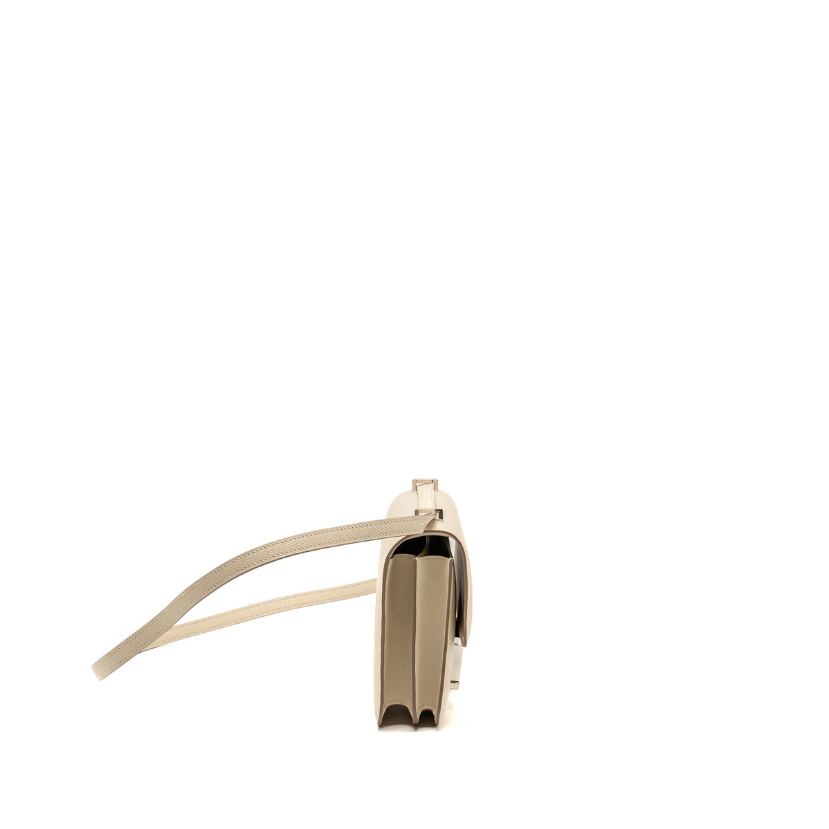 Hermes Mini Constance Epsom Craie SHW