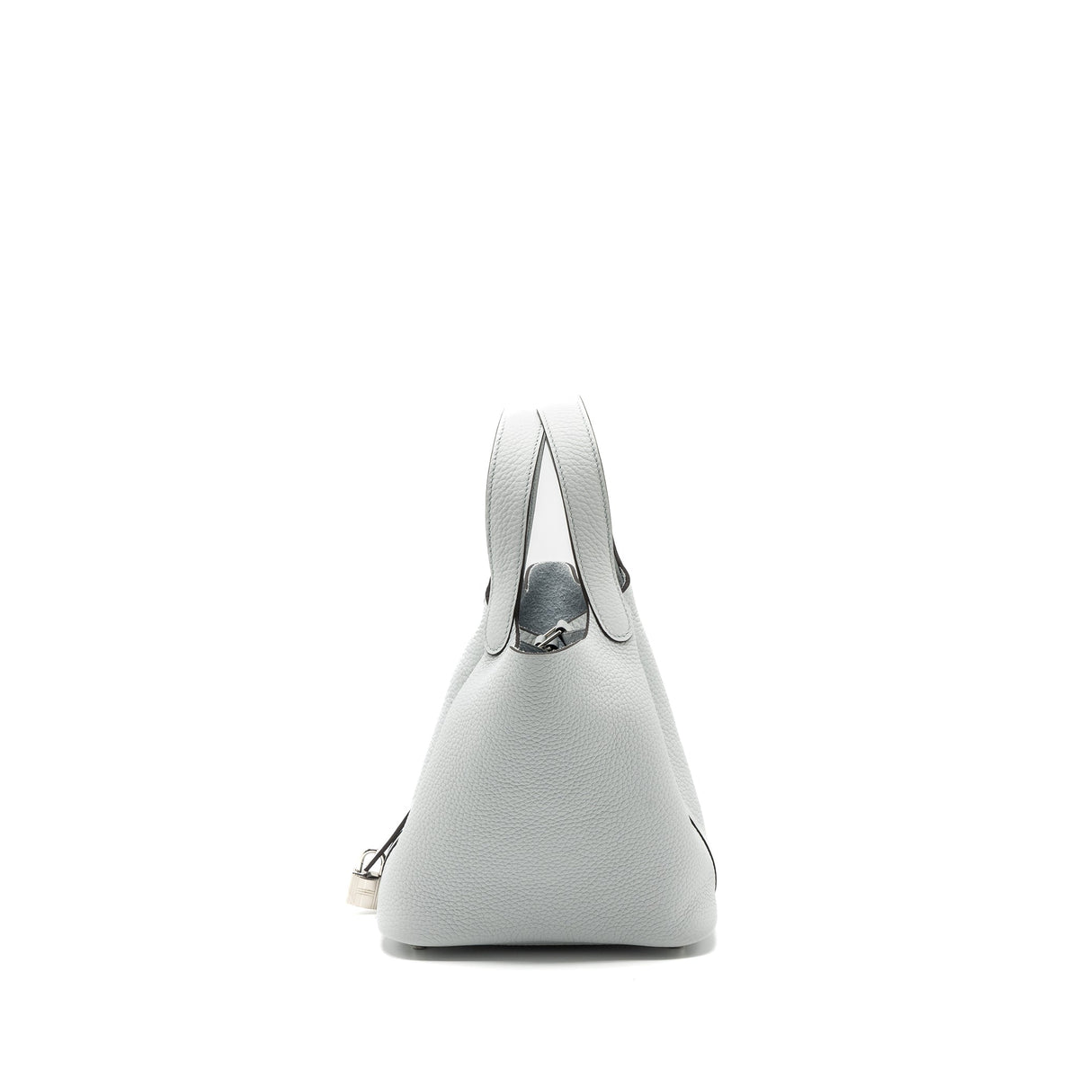 Hermes picotin 18 lock bag clemence blue pale SHW