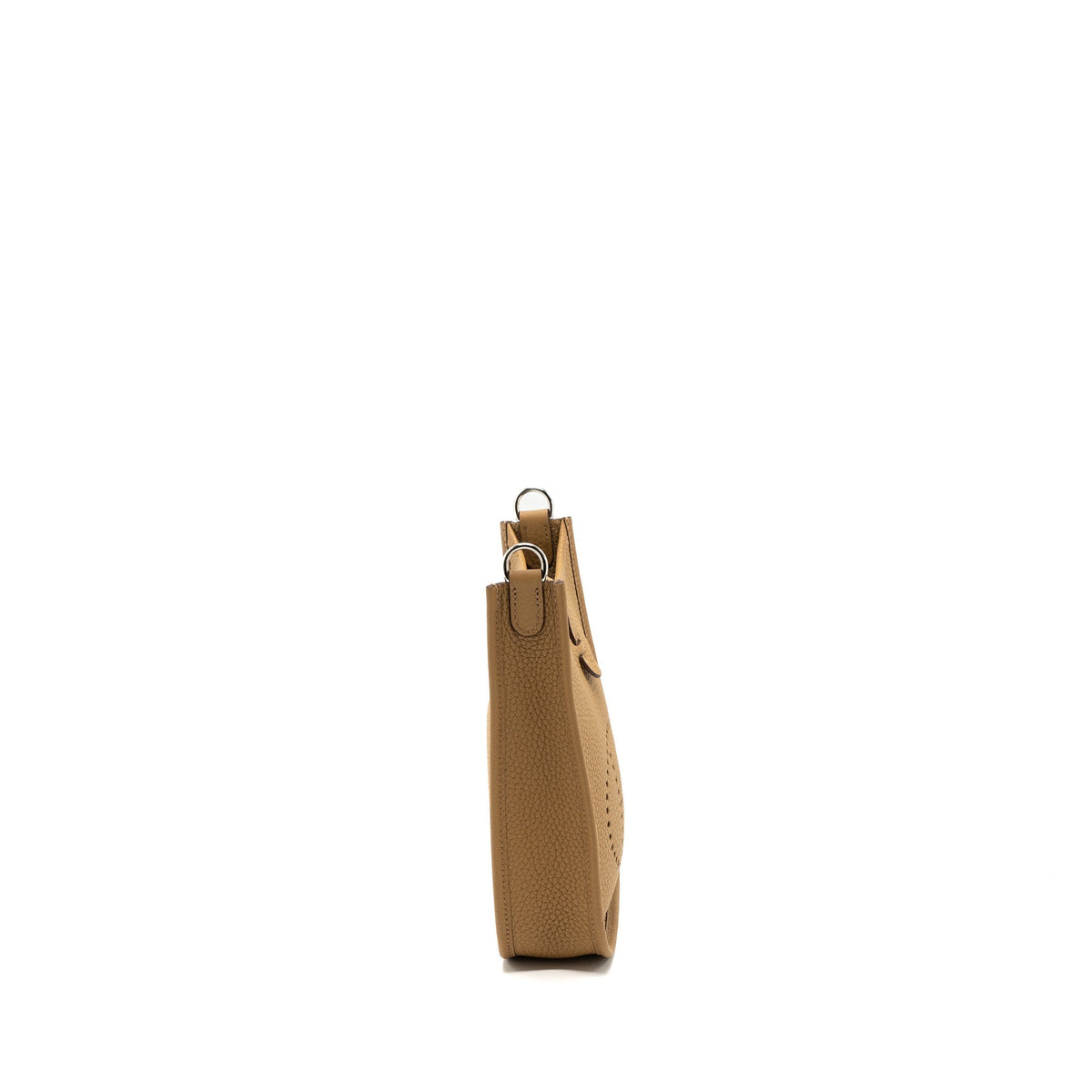 Hermes Mini Evelyne Clemence 4B Biscuit SHW