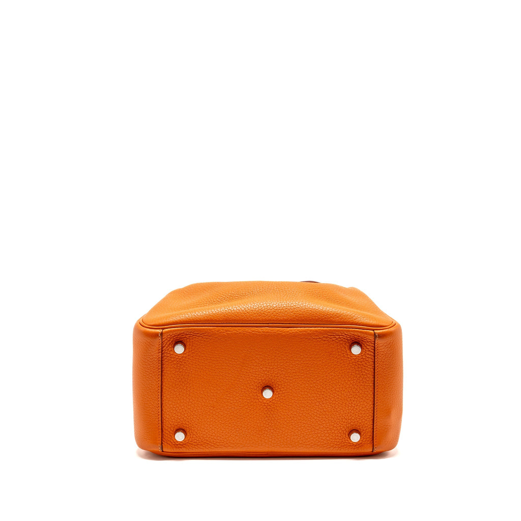 Hermes lindy 26 clemence Orange SHW