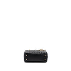 DIOR SMALL MY ABC LADY DIOR LAMBSKIN BLACK GHW