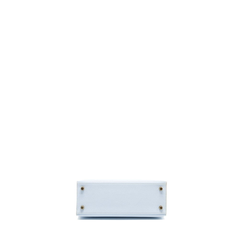 HERMES KELLY 25 EPSOM BLUE BRUME GHW