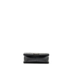 CHANEL MEDIUM BOY BAG CALFSKIN BLACK RUTHENIUM HARDWARE
