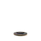 CHANEL 23K HOOP BAG PATENT BLACK GHW (MICROCHIP)