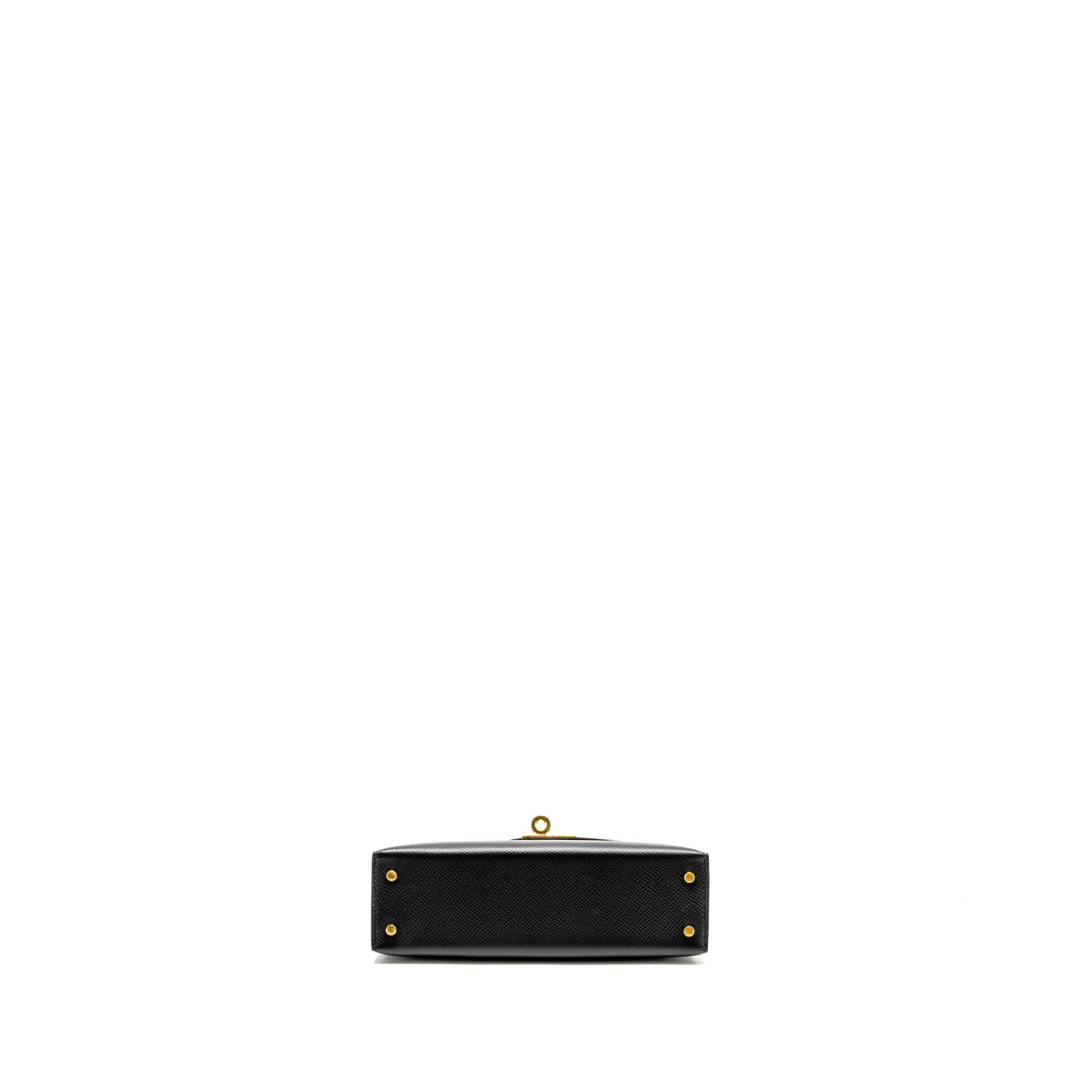 Hermes Mini Kelly II Epsom Black GHW