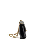 CHANEL LARGE 2.55 REISSUE FLAP BAG AGED CALFSKIN BLACK GHW
