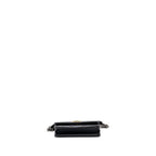 CHANEL MINI 19 WALLET ON CHAIN LAMBSKIN BLACK MULTICOLOUR HARDWARE (MICROCHIP)