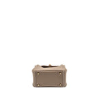 Hermes Mini Lindy Clemence Etoupe GHW