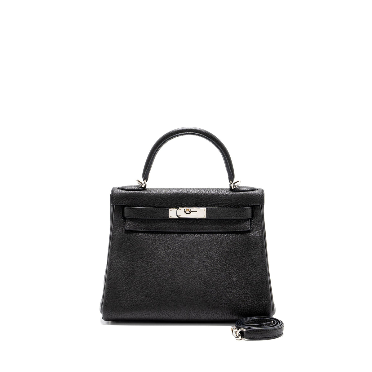 Hermes kelly 28 clemence plomb SHW