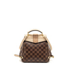 LOUIS VUITTON CLAPTON BACKPACK DAMIER EBENE CANVAS/LEATHER LIGHT PINK GHW