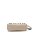 Hermes Herbag 31 Zip Bag Toile H Plume Hunter/ Canvas Ebene/ Ecru/ Beige/ Ebene SHW