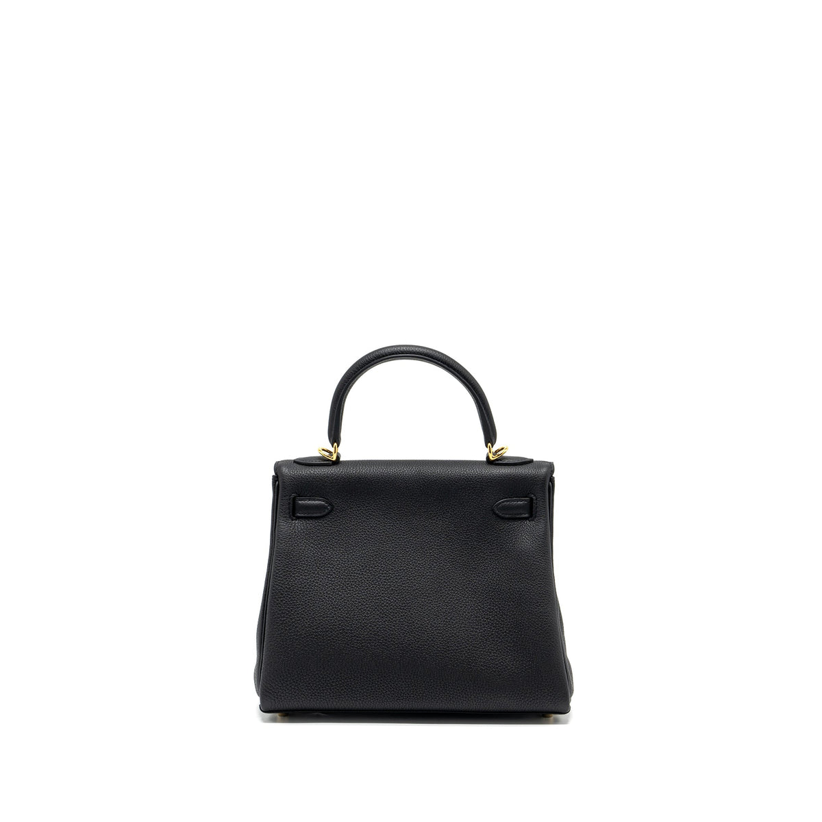 Hermes Kelly 25 Togo Black GHW