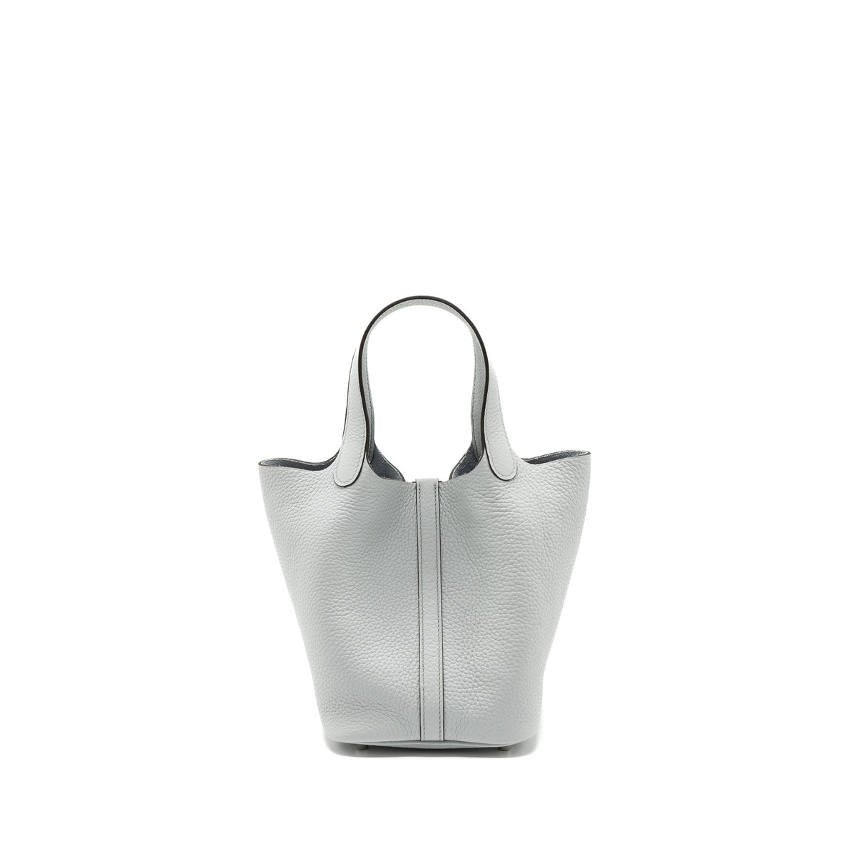 Hermes picotin 18 lock bag clemence blue pale SHW