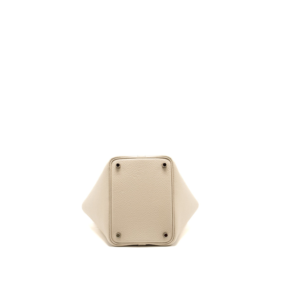 Hermes Picotin18 Lock Bag Clemence Craie SHW