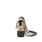 CHANEL GABRIELLE HOBO BAG CALFSKIN BEIGE MULTICOLOUR HARDWARE