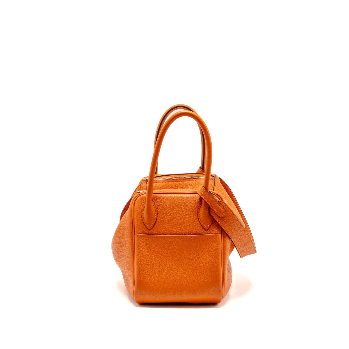 Hermes lindy 26 clemence Orange SHW